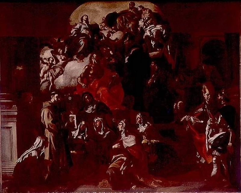 La Santissima Trinità con Madonna e santi - The Barber Institute of Arts, University of Birmingham